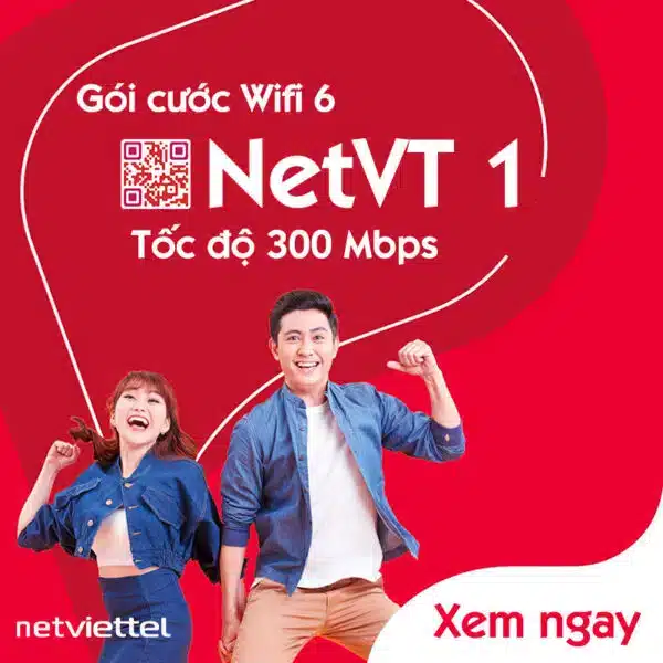 Gói NetVT 1 – Lắp internet rẻ nhất