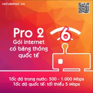 Gói PRO 2 internet chuyên nghiệp